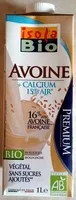 入っている砂糖の量 Avoine source de calcium
