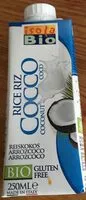 入っている砂糖の量 Boisson biologique à base de riz et noix de coco sans gluten