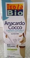 入っている砂糖の量 Anacardo Cocco