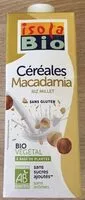 入っている砂糖の量 Boisson Céréales Macadamia