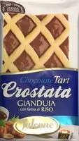 Zuckermenge drin Cuore di crostata crema giaunduia