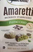 Suhkru kogus sees Amaretti morbidi d'Abruzzo al pistacchio