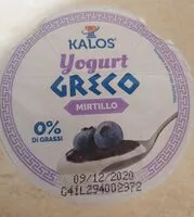 Suhkru kogus sees Jogurt greco - Mirtillo