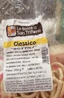 含糖量 Classico sottili