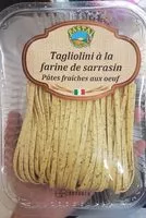 入っている砂糖の量 Taglioni à la farine de sarrasin