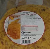 Cantidad de azúcar en La piadina con curcuma