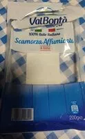 Sokerin määrä sisällä Scamorza affumicata