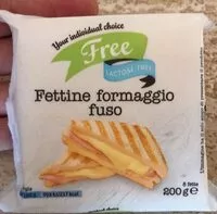 Sokerin määrä sisällä Fettine formaggio fuso