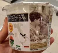 Amount of sugar in Mozzarella di Bufala Campana Minis