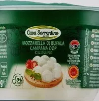 Amount of sugar in mozzarella di bufala