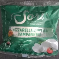 Amount of sugar in Mozzarella di bufala