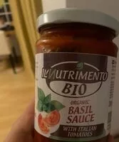 Cantidad de azúcar en Organic basil sauce