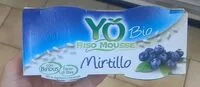 Количество сахара в Yo riso mouesse mirtillo