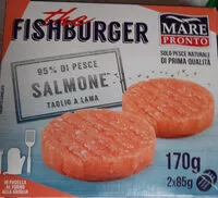 Amount of sugar in Fishburger mare pronto