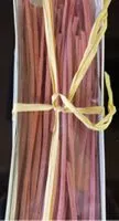 Zuckermenge drin Linguine Nudeln, rot