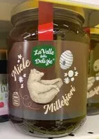 入っている砂糖の量 Miele millefiori