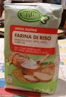 चीनी की मात्रा Farina di riso