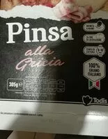 入っている砂糖の量 Pinza alla gricia