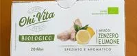 Cantidad de azúcar en Infuso di zenzero e limone