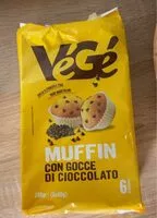 Cantidad de azúcar en Muffin con gocce di cioccolato