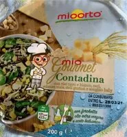 Sokerin määrä sisällä Mio gourmet contadina