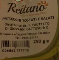 Suhkru kogus sees Pistacchi  Tostati e Salati