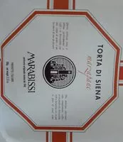 含糖量 Torta di sienna marzapane