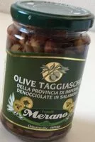 Jumlah gula yang masuk Olive taggiasche in salamoia denocciolate