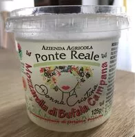 Jumlah gula yang masuk Mozzarella di bufala campana