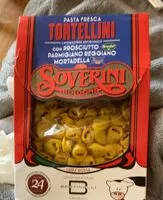 Zuckermenge drin Tortellini con prosciutto parmigiano e mortadella
