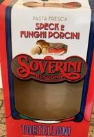 Zuckermenge drin Tortelloni con speck e funghi porcini