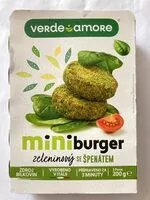 İçindeki şeker miktarı miniburger zeleninový se špenátem