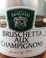 Zuckermenge drin Bruschetta ai funghi