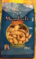 入っている砂糖の量 Mandorle pelate