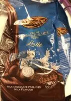 İçindeki şeker miktarı Praline di cioccolato al latte