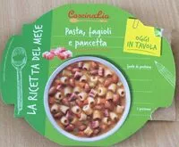含糖量 pasta, fagioli e pancetta