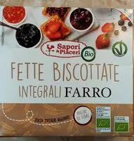 Suhkru kogus sees Fette biscottate integrali farro