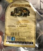 चीनी की मात्रा Tarallini curcuma e zenzero