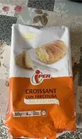 Jumlah gula yang masuk Croissant con farcitura alla crema