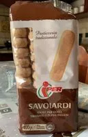 Cantidad de azúcar en savoiardi