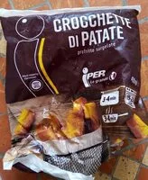 Cantidad de azúcar en Crocchette di patate