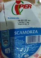 Cantidad de azúcar en Scamorza