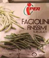 Cantidad de azúcar en Fagiolini finissimi surgelati