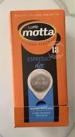 चीनी की मात्रा Caffè espresso dec