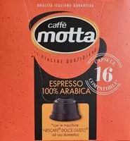 चीनी की मात्रा Espresso arabica
