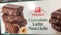 चीनी की मात्रा Cioccolato latte & nocciole