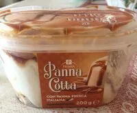 Jumlah gula yang masuk Gelato panna cotta