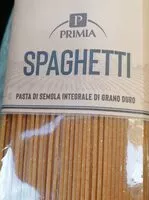入っている砂糖の量 Spaghetti integrali