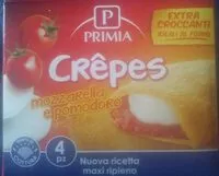 चीनी की मात्रा Crepes mozzarella e pomodoro surgelate