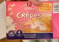 चीनी की मात्रा Crèpes prosciutto cotto e mozzarella